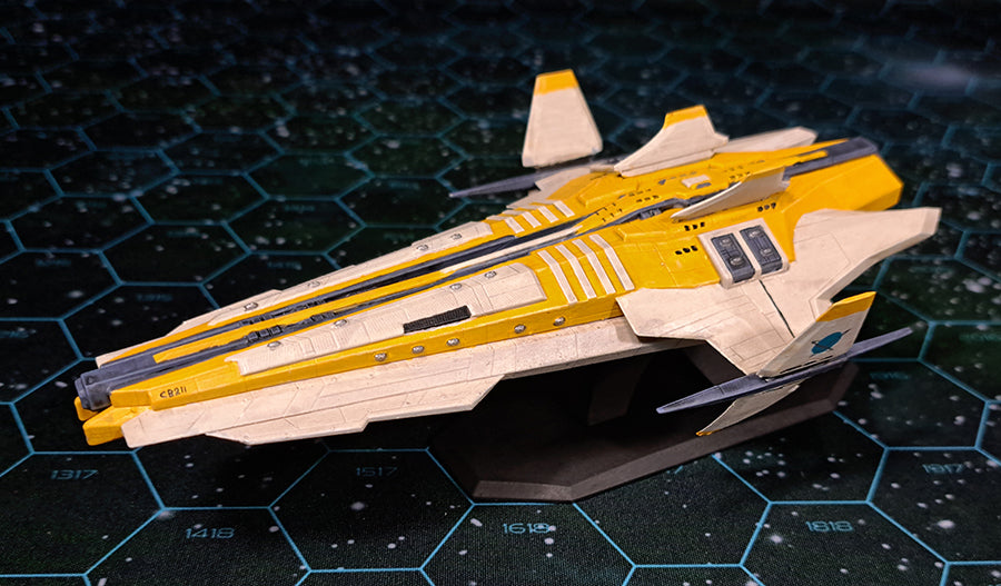 LEVIATHAN: TERRAN COMMONWEALTH - MAULER GUNSHIP – Fortress Miniatures ...
