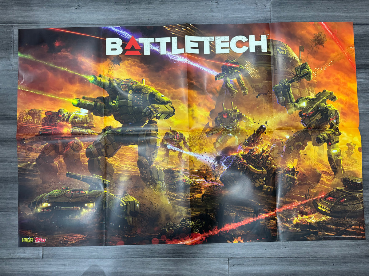BattleTech: Mercenary 3-pack posters – Fortress Miniatures and Games