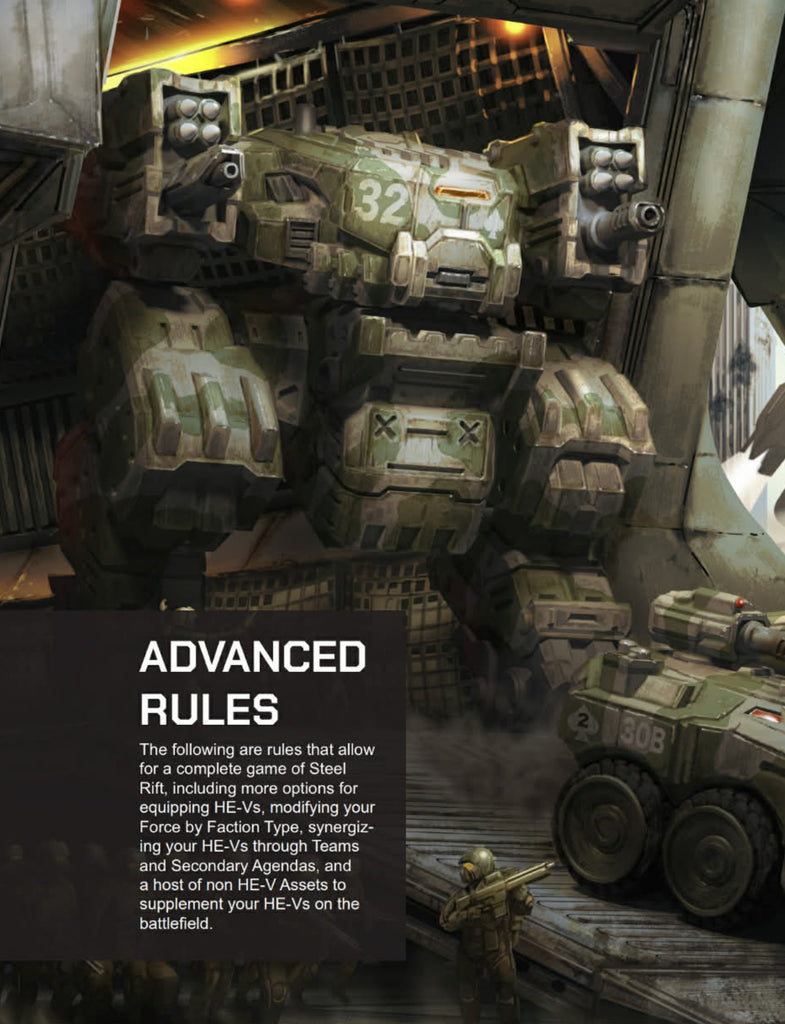 Steel Rift: A Modular Mech Wargame (New Rulebook) – Fortress Miniatures ...