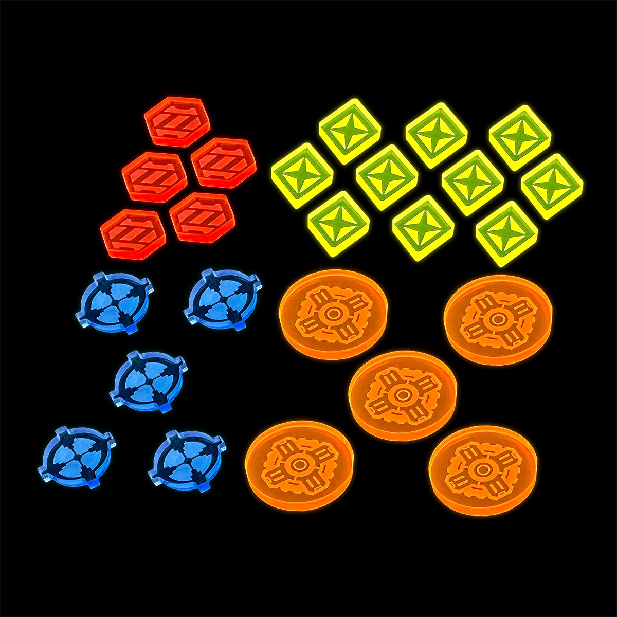 Steel Rift: Core Token Pack – Fortress Miniatures and Games