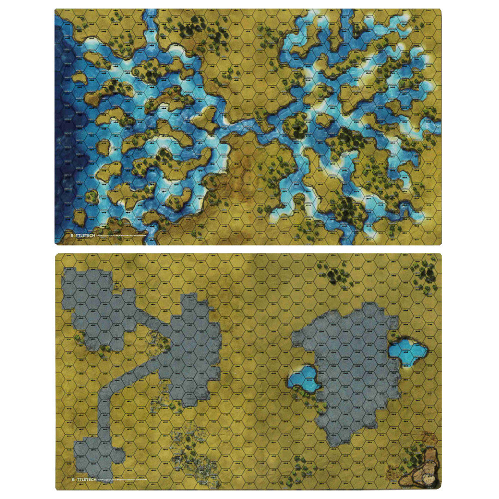 Battletech Thunder Rift Map Maps – Fortress Miniatures and Games