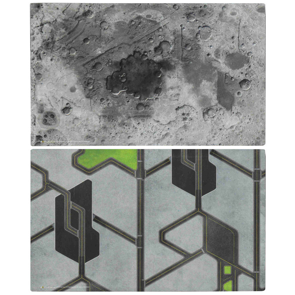 Alpha Strike Mat BattleMat - FieldTech Alpha Strike Lunar/City – Fortress Miniatures and ...