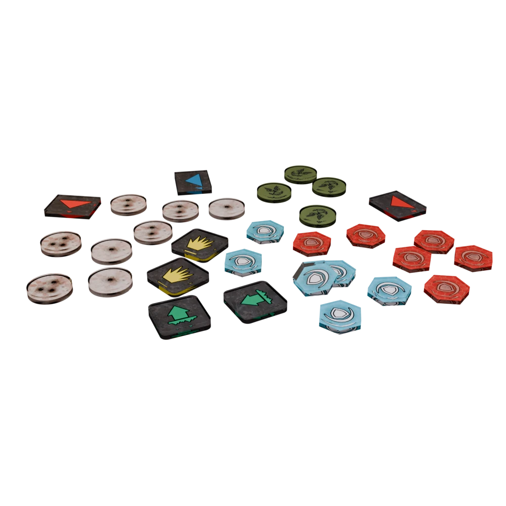 HALO: Flashpoint- 1 Player Token Set – Fortress Miniatures and Games