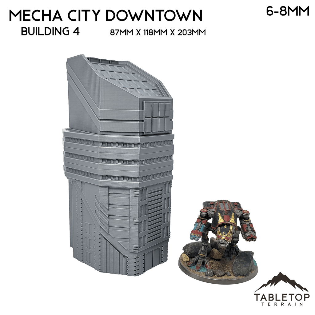 Mecha City Downtown Buildings - Bundle 1 – Fortress Miniatures and Games
