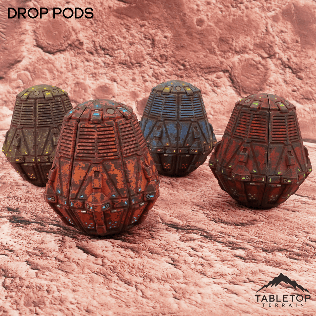 Drop Pods – Fortress Miniatures and Games