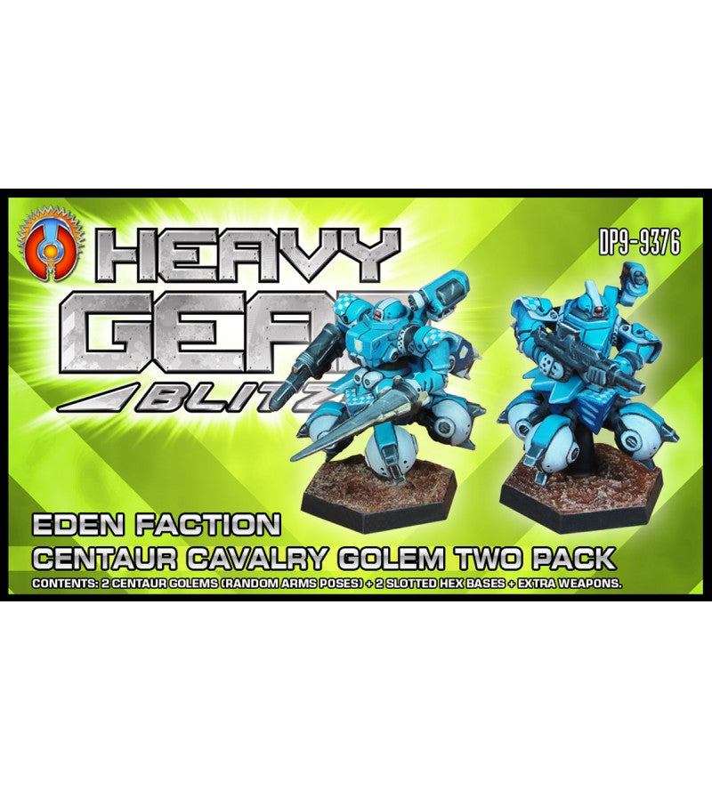 eden gear Eden Centaur Cavalry Golem Two Pack – Fortress Miniatures and Games