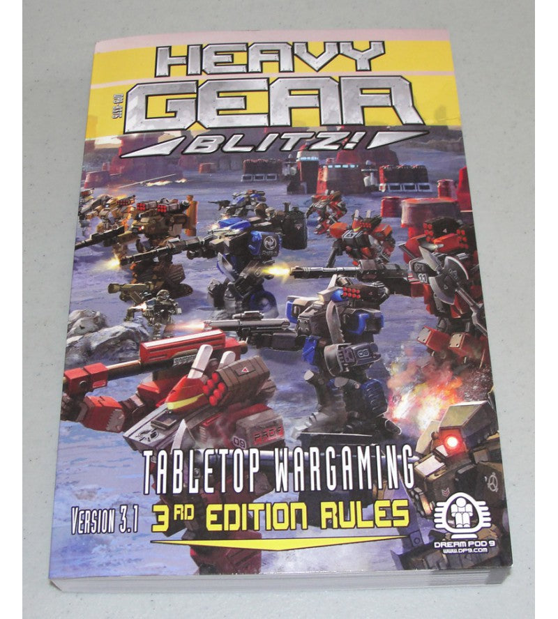 heavy gear tabletop Heavy Gear Blitz! Tabletop Wargaming - 3rd Edition Rules - Version 3.1